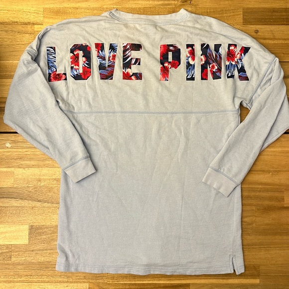 <3 Victoria’s Secret Pink Long Sleee Tee S size - Picture 1 of 6